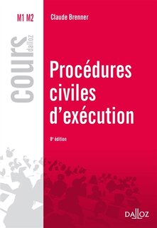Front cover_Procédures civiles d'exécution