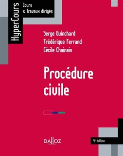Front cover_Procédure civile