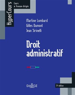 Front cover_Droit administratif