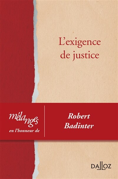 Couverture_L' exigence de justice