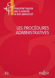 Front cover_Les procédures administratives