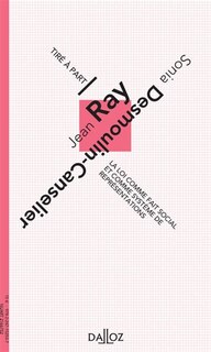 Front cover_La loi comme fait social et comme système de représentations