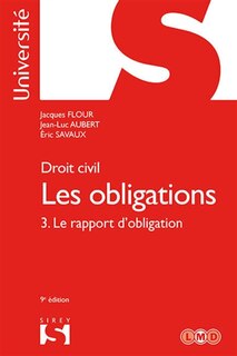 Couverture_Le rapport d'obligation