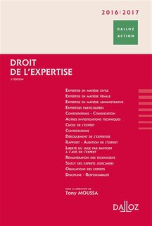 Front cover_Droit de l'expertise 2016-2017