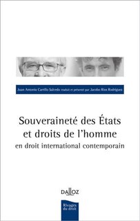 Front cover_Souveraineté des Etats et droits de l'homme en droit international contemporain