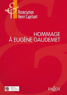 Couverture_Hommage à Eugène Gaudemet