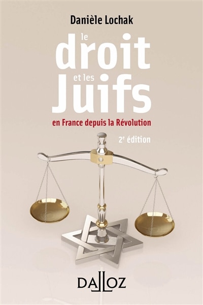 Front cover_Le droit et les Juifs