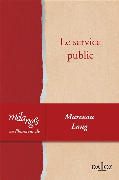 Front cover_Le service public