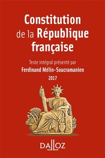Front cover_Constitution de la République française