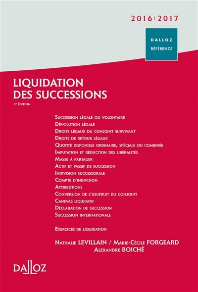 Couverture_Liquidation des successions