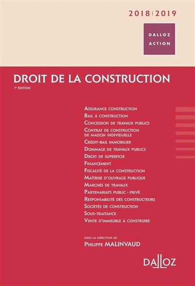 Couverture_Droit de la construction 2018-2019