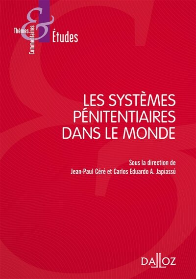 Couverture_Les systèmes pénitentiaires dans le monde