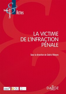 Front cover_La victime de l'infraction pénale