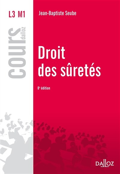 Couverture_Droit des sûretés : 2016