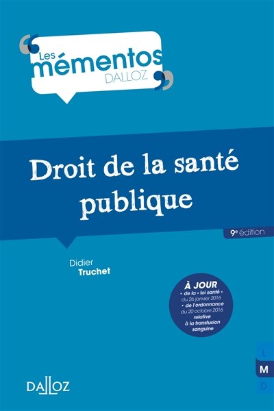 Couverture_Droit de la santé publique
