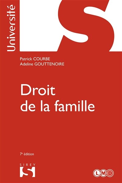 Front cover_Droit de la famille