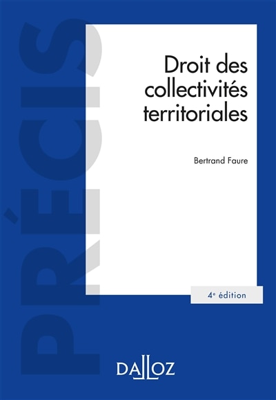 Couverture_Droit des collectivit&eacute;s territoriales