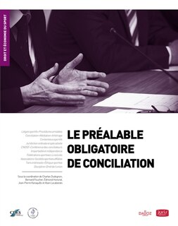 Couverture_Le préalable obligatoire de conciliation