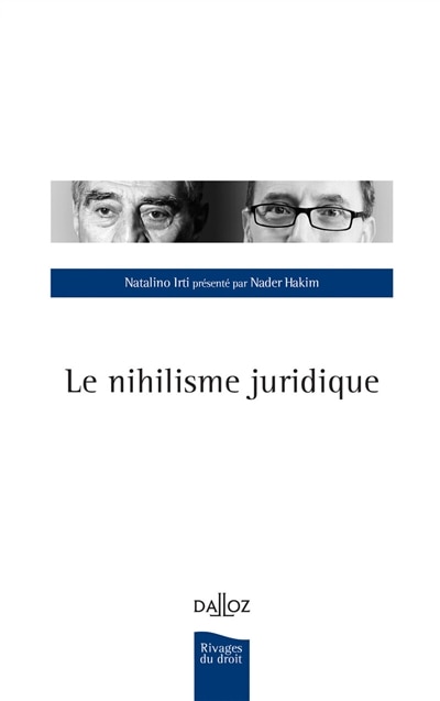 Front cover_Le nihilisme juridique