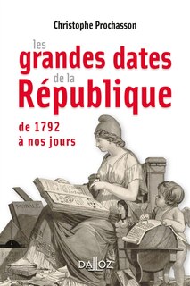 Couverture_Les grandes dates de la République