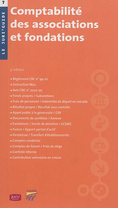 Front cover_Comptabilité des associations et fondations