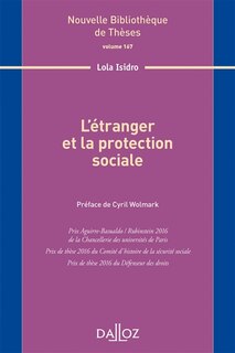 Couverture_L' &eacute;tranger et la protection sociale