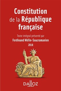 Front cover_Constitution de la République française