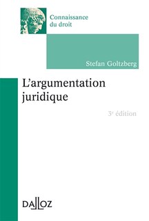 Front cover_L' argumentation juridique