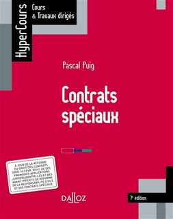 Front cover_Contrats spéciaux