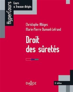 Front cover_Droit des s&ucirc;ret&eacute;s