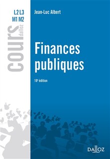 Couverture_Finances publiques : L2, L3, M1, M2