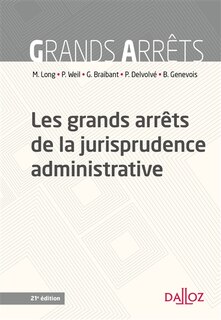 Couverture_Les grands arrêts de la jurisprudence administrative