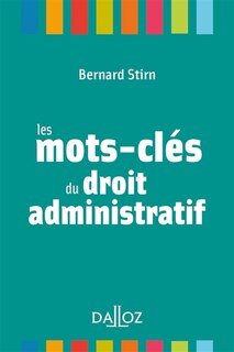 Couverture_Les mots-cl&eacute;s du droit administratif