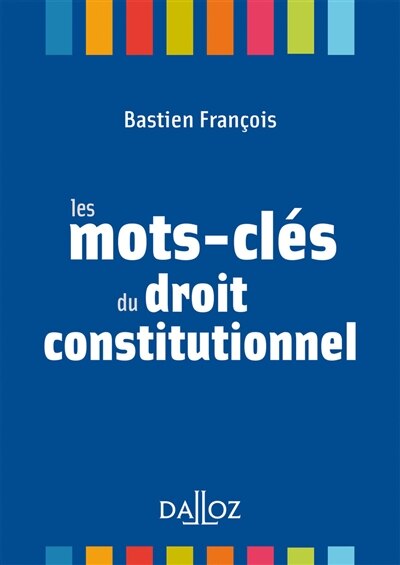 Couverture_Les mots-clés du droit constitutionnel