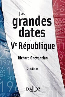 Front cover_Les grandes dates de la Ve République