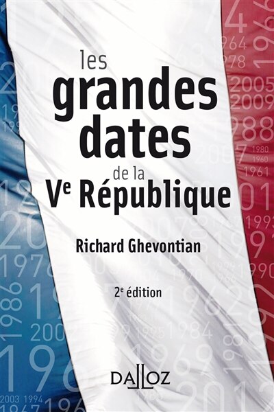 Front cover_Les grandes dates de la Ve République