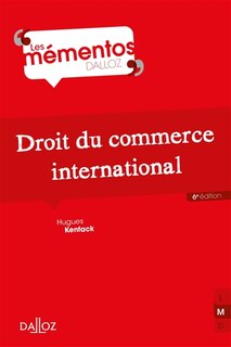 Front cover_Droit du commerce international