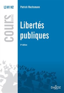 Front cover_Libertés publiques