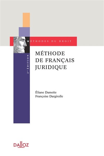 Front cover_Méthode de français juridique