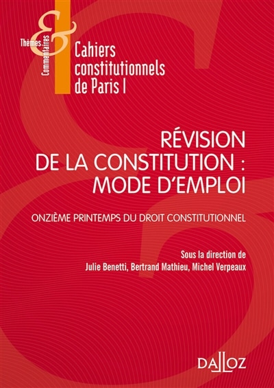 Couverture_Révision de la Constitution