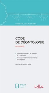 Front cover_Code de déontologie : édition 2018