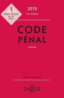 Front cover_Code pénal 2019