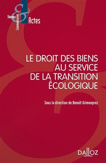 Front cover_Le droit des biens au service de la transition écologique