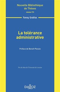 Couverture_La tolérance administrative