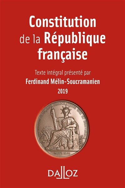 Front cover_Constitution de la République française