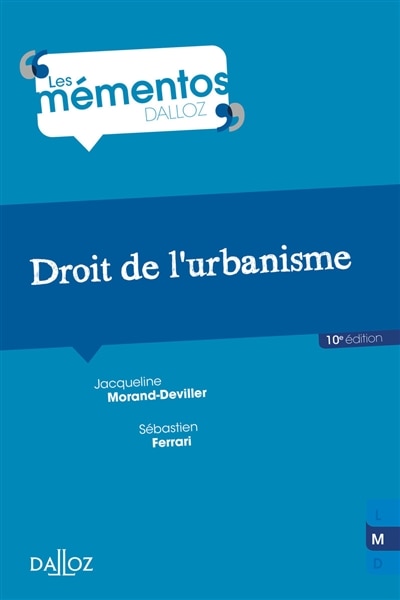 Front cover_Droit de l'urbanisme