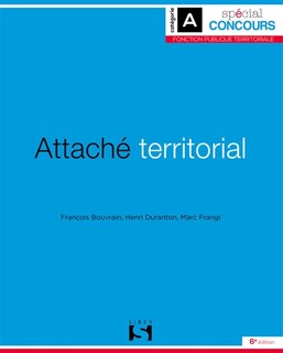 Front cover_Attaché territorial : catégorie A