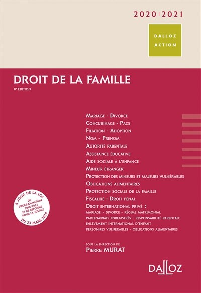 Couverture_Droit de la famille 2020-2021
