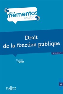 Front cover_Droit de la fonction publique