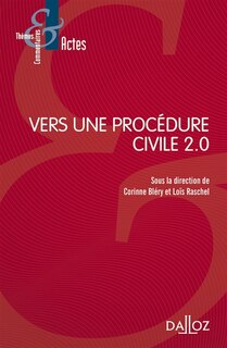 Couverture_Vers une proc&eacute;dure civile 2.0
